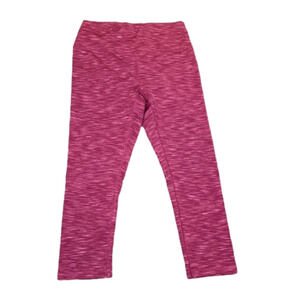 RBX Fuchsia marbled athletic capris